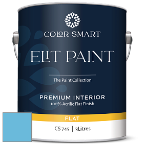 COLOR SMART CS 745 ELIT PAINT глубокоматовая моющаяся краска цвет 789 Sea to Shining Sea
