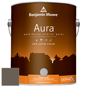 Benjamin Moore Aura 634 Waterborne Exterior Low Lustre Finish краска цвет 2137-30 Durango