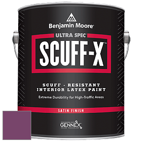 Benjamin Moore 486 Ultra Spec SCUFF-X Interior Satin Finish краска цвет 2074-20 Summer Plum