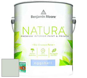 Benjamin Moore 513 Natura Interior Eggshell Finish краска с блеском цвет 457 Icy Morn