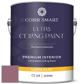 COLOR SMART CS 758 ULTRA CEILING PAINT ультраматовая краска цвет NCS S 4030-R20B 
