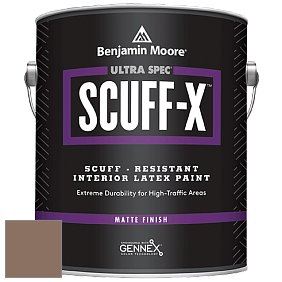Benjamin Moore 484 Ultra Spec SCUFF-X Interior Matte Finish краска цвет AF-160 