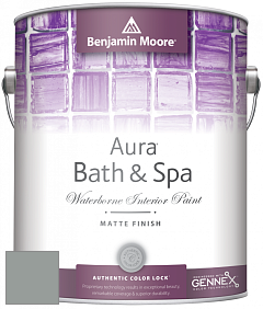 Benjamin Moore Aura 532 Bath & Spa Waterborne Interior Paint Matte Finish краска цвет HC-164 BM HC-164