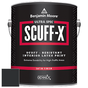 Benjamin Moore 486 Ultra Spec SCUFF-X Interior Satin Finish краска цвет RAL 9004 