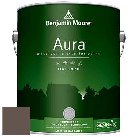 Benjamin Moore Aura 629 Waterborne Exterior Flat Finish краска цвет AF-170 