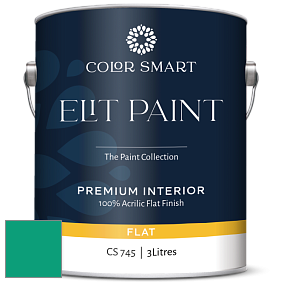 COLOR SMART CS 745 ELIT PAINT глубокоматовая моющаяся краска цвет 2046-30 Cayman Lagoon