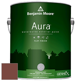 Benjamin Moore Aura 629 Waterborne Exterior Flat Finish краска цвет AF-275 