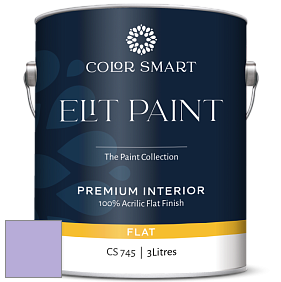 COLOR SMART CS 745 ELIT PAINT глубокоматовая моющаяся краска цвет 2071-50 Amethyst Cream