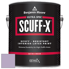 Benjamin Moore 486 Ultra Spec SCUFF-X Interior Satin Finish краска цвет 2072-50 Lavender Lipstick
