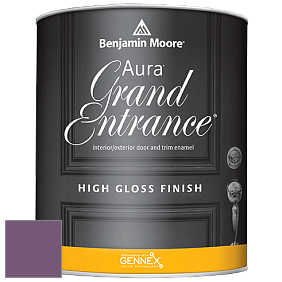 Benjamin Moore Aura 148 Grand Entrance High Gloss эмаль цвет 2073-30 Passion Plum