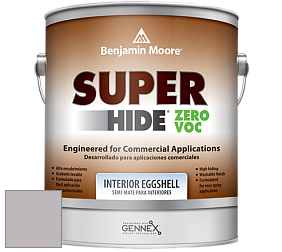Benjamin Moore 357 Super Hide Zero Voc Interior Eggshell краска цвет 1452 After the Rain
