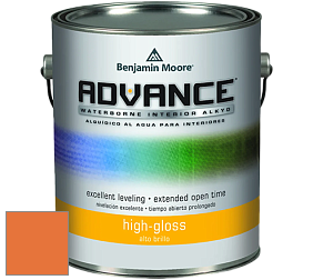Benjamin Moore 794 Advance Interior Paint-High Gloss глянцевая алкидная эмаль цвет 2015-20 Orange Burst