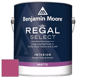 Benjamin Moore 548 IRegal Select Interior Paint - Matte краска цвет 2079-30 Peony