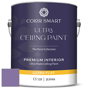COLOR SMART CS 758 ULTRA CEILING PAINT ультраматовая краска цвет RAL 4011 