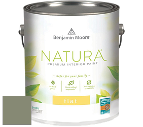 Benjamin Moore 512 Natura Interior Flat Finish матовая краска цвет AF-460 