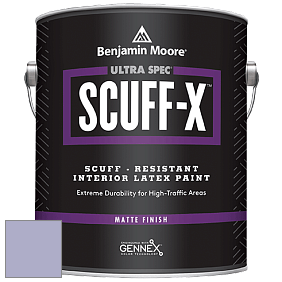 Benjamin Moore 484 Ultra Spec SCUFF-X Interior Matte Finish краска цвет 1404 Crocus
