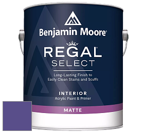 Benjamin Moore 548 IRegal Select Interior Paint - Matte краска цвет NCS S 3555-R60B 