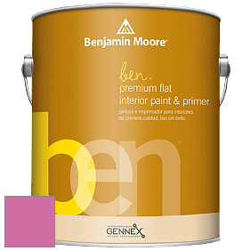Benjamin Moore Ben W625 Premium Interior Latex Flat краска цвет NCS S 1060-R30B 