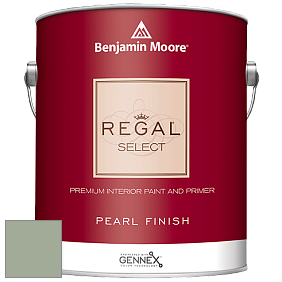 Benjamin Moore 550 Regal Select Waterborne Interior Pearl Finish краска цвет 452 Norway Spruce