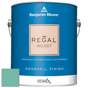 Benjamin Moore 549 Regal Select Waterborne Interior Eggshell Finish краска цвет 648 Kokopelli Teal