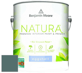 Benjamin Moore 513 Natura Interior Eggshell Finish краска с блеском цвет 713 Polished Slate