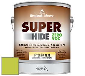 Benjamin Moore 355 Super Hide Zero Voc Interior Flat краска цвет NCS S 0565-G50Y 