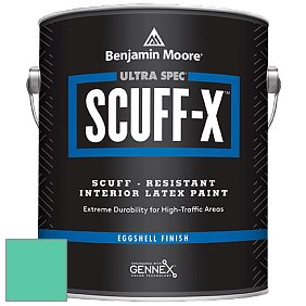Benjamin Moore 485 Ultra Spec SCUFF-X Interior Eggshell Finish краска цвет 2045-40 Bahama Green