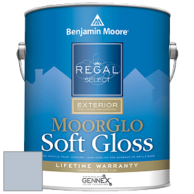 Benjamin Moore W096 Regal Select Exterior Paint-Moor GloSoft Gloss Finish краска цвет AF-575 