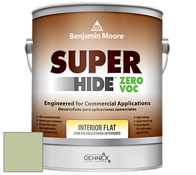 Benjamin Moore 355 Super Hide Zero Voc Interior Flat краска цвет 542 Corn Stalk
