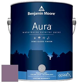 Benjamin Moore Aura 632 Waterborne Exterior Semi-Gloss Finish краска цвет 1378 Lazy Afternoon