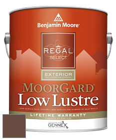 Benjamin Moore W103 Regal Select Exterior Paint-MoorGard Low Lustre Finish краска цвет 2098-10 Barrel Brown