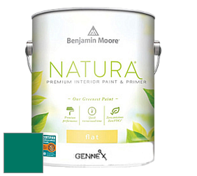 Benjamin Moore 514 Natura Interior Semi-Gloss Finish краска цвет NCS S 4050-B80G 