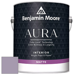 Benjamin Moore Aura 522 Interior Paint - Matte краска цвет 1383 Iris Bliss