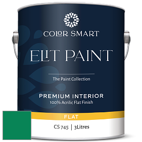COLOR SMART CS 745 ELIT PAINT глубокоматовая моющаяся краска цвет NCS S 3060-G 