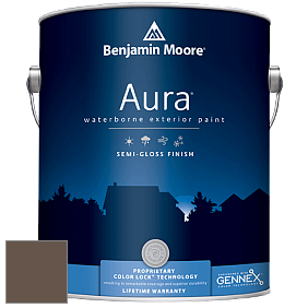 Benjamin Moore Aura 632 Waterborne Exterior Semi-Gloss Finish краска цвет 2108-20 Sierra Spruce