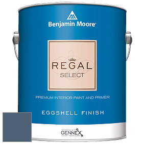Benjamin Moore 549 Regal Select Waterborne Interior Eggshell Finish краска цвет 840 Kensington Blue