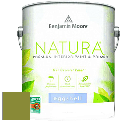 Benjamin Moore 513 Natura Interior Eggshell Finish краска с блеском цвет NCS S 3060-G50Y 