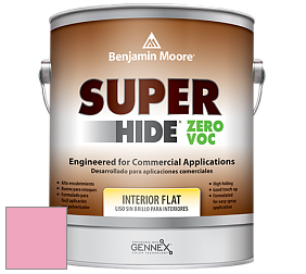 Benjamin Moore 355 Super Hide Zero Voc Interior Flat краска цвет 2000-50 Blush Tone