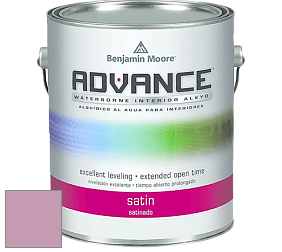 Benjamin Moore 792 Advance Interior Paint-Satin эмаль цвет 1362 Cranberry Ice