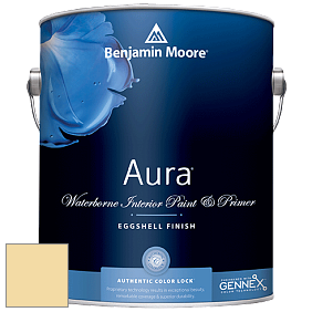 Benjamin Moore Aura 524 Waterborne Interior Eggshell Finish краска цвет 367 Sunny Side Up