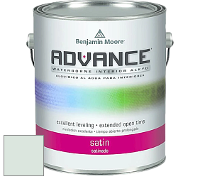 Benjamin Moore 792 Advance Interior Paint-Satin эмаль цвет 842 Green Cast