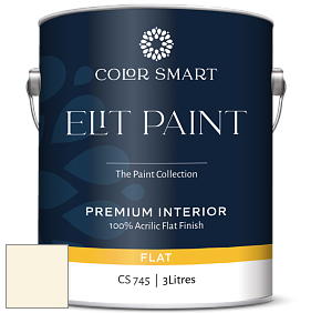 COLOR SMART CS 745 ELIT PAINT глубокоматовая моющаяся краска цвет OC-90 Vanilla Ice Cream