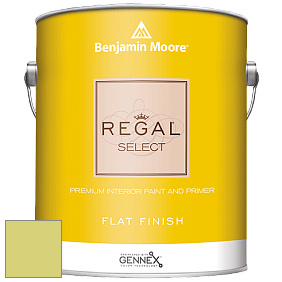Benjamin Moore 547 Regal Select Waterborne Interior Flat Finish краска цвет 403 Candy Green