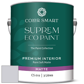 COLOR SMART CS 619 SUPREM ECO PAINT матовая краска цвет NCS S 1505-R60B 