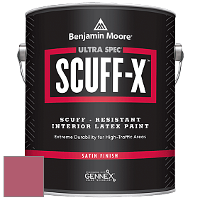 Benjamin Moore 486 Ultra Spec SCUFF-X Interior Satin Finish краска цвет 1342 Mardi Gras
