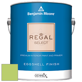 Benjamin Moore 549 Regal Select Waterborne Interior Eggshell Finish краска цвет 418 Willow Springs Green