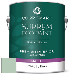 COLOR SMART CS 619 SUPREM ECO PAINT матовая краска цвет 626 Etched Glass