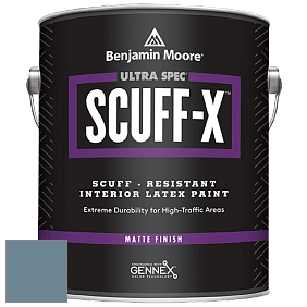 Benjamin Moore 484 Ultra Spec SCUFF-X Interior Matte Finish краска цвет 1672 Alfresco