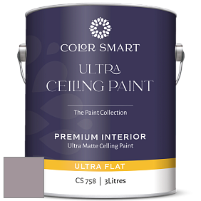 COLOR SMART CS 758 ULTRA CEILING PAINT ультраматовая краска цвет 1447 Amethyst Sky