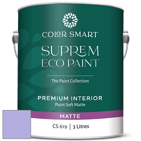COLOR SMART CS 619 SUPREM ECO PAINT матовая краска цвет NCS S 1040-R60B 